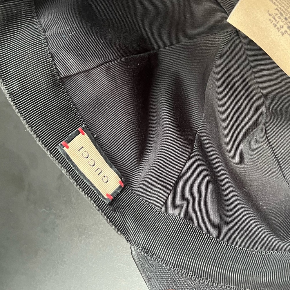 Men’s Black Gucci Cap - Picture 5 of 5